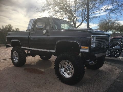 1980 Chevrolet C-10 V8-4 Speed Lifted 4x4 PUp. Video! Triple Roll Bar!~Resto 1980 Chevrolet C-10 C-10