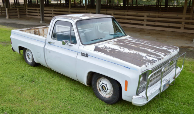 1980 Chevrolet C10 Custom Deluxe SWB Dry CA Survivor Lowered Patina Shop Truck 1980 Chevrolet C-10 Custom Deluxe