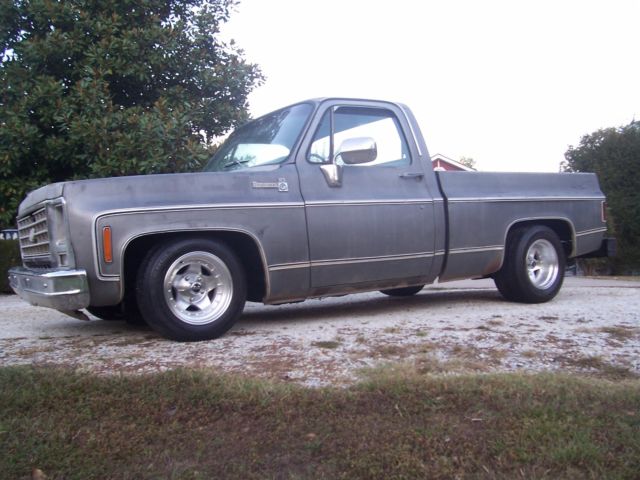 1980 CHEVROLET C10 TRUCK SHOP TRUCK RAT ROD SQUARE BODY 1980 Chevrolet C-10 CUSTOM