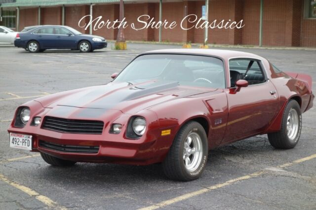 1980 Chevrolet Camaro, Burgundy/Maroon with 46,000 Miles available now! 1980 Chevrolet Camaro - DOCUMENTED CLASSIC - 502/400TURBO - SEE VIDEO