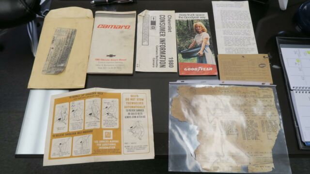 1980 Chevrolet Camaro Z28 SURVIVOR ONE OWNER CAR! BUILD SHEET ! CLEAN! - photo 6