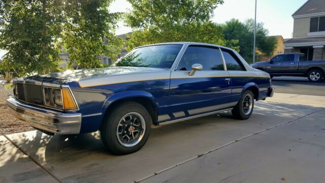1980 Chevrolet (Chevy) Malibu Classic Sport Coupe G-Body 3.8 229 V6 Rally Wheels 1980 Chevrolet Malibu Sport