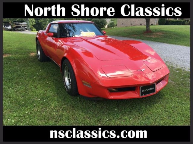 1980 Chevrolet Corvette-AWESOME LOW MILEAGE LITTLE RED CORVETTE-81 82 STINGRAY 1980 Chevrolet Corvette -AWESOME LOW MILEAGE LITTLE RED CORVETTE-NICE COND