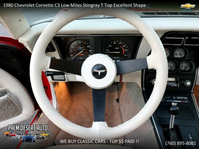 1980 Chevrolet Corvette C3 Low Miles Stingray T Top Excellent Shape - photo 12
