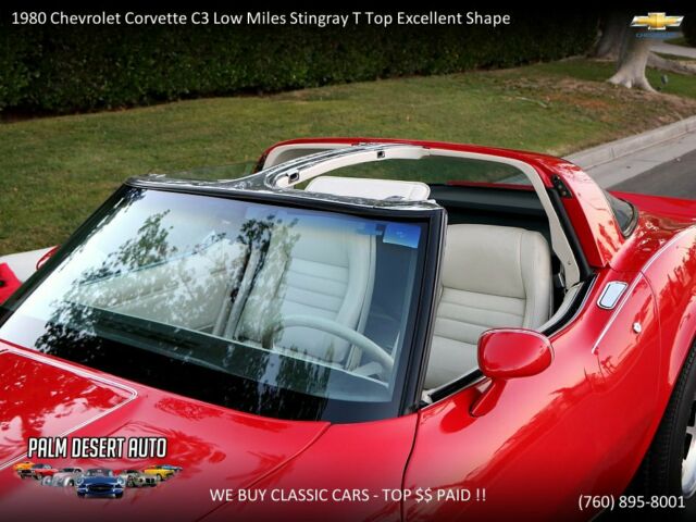 1980 Chevrolet Corvette C3 Low Miles Stingray T Top Excellent Shape - photo 3