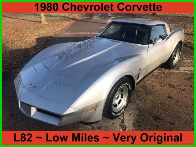 1980 Chevrolet Corvette L82 ONLY 40K MILES Awesome Colors Awesome Cruiser 1980 Chevrolet Corvette L82