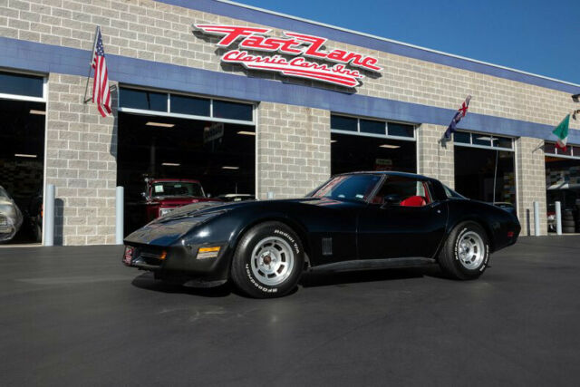 1980 Chevrolet Corvette Numbers Matching L-82 44k Original Miles Black / Red 1980 Chevrolet Corvette 44k Miles L-82