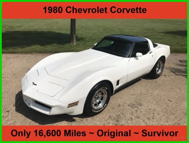 1980 Chevrolet Corvette ONE Owner ONLY 16k Miles ORIGINAL Survivor FOUR Speed 1980 Chevrolet Corvette