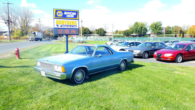 1980 Chevrolet El Camino Base Standard Cab Pickup 2-Door 3.8L 1980 Chevrolet El Camino Base Standard Cab Pickup 2-Door