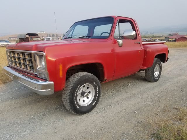 1980 Chevrolet C/K Pickup 1500 Stepside 4x4 - photo 4