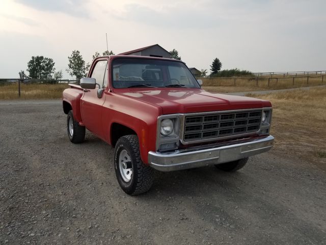 1980 Chevrolet C/K Pickup 1500 Stepside 4x4 - photo 8