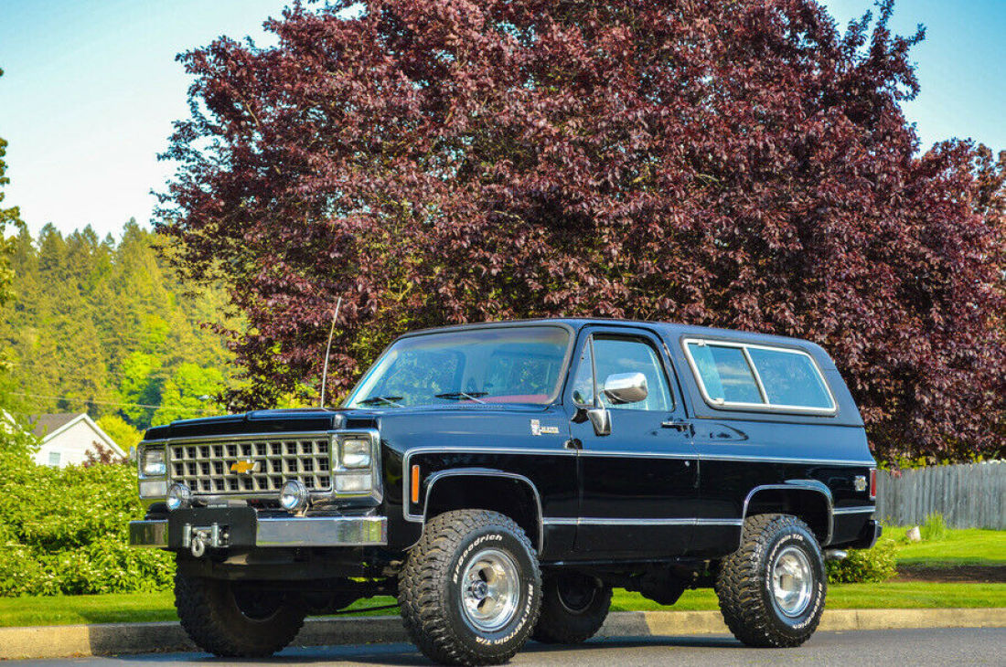 1980 Chevrolet Blazer K5 SILVERADO PACKAGE/TRAILERING SPECIAL