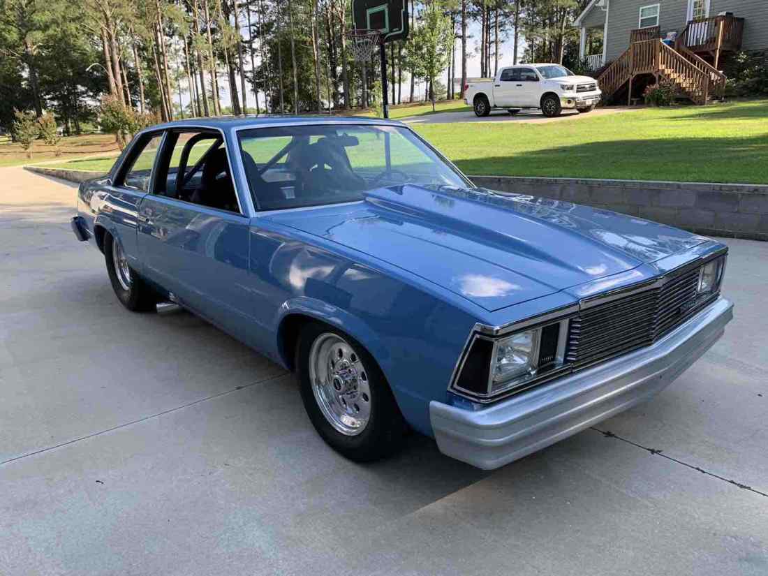 1980 Chevrolet Malibu Blue RWD Automatic Pro Street 1980 Chevrolet Malibu Pro Street