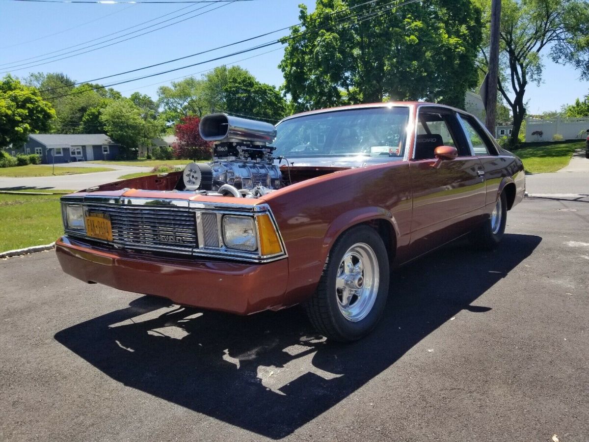 1980 Chevrolet Malibu pro street blown big block show car 1980 Chevrolet Malibu