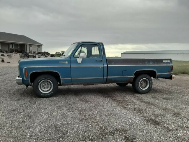 1980 chevy big 10 Scottsdale c10 long bed new tranny tires 146k 80 heavy half 1980 Chevrolet C-10 scottsdale