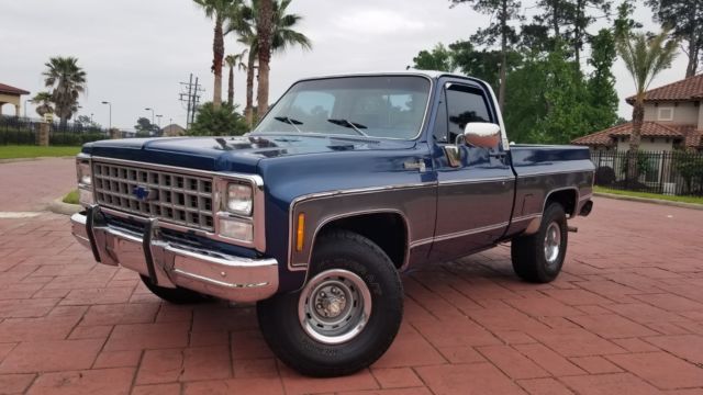 1980 Chevy K10 Short Bed: 350, Auto, 4×4, Buckets, Tach, Restored! 1980 Chevrolet Other Pickups Short Bed