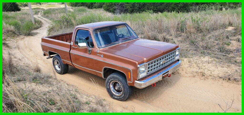1980 Chevy K1500 4x4 Short WIDE Bed, un restored, factory paint, rebuilt 350 V8 1980 Chevrolet C/K Pickup 1500