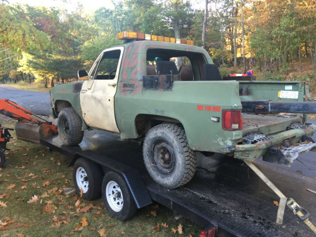 1980 Chevrolet Blazer MILITARY TOW WRECKER RAT RODS - photo 10