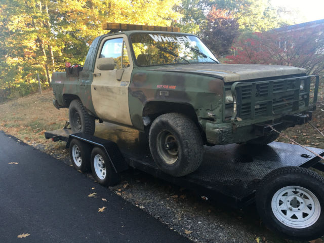 1980 Chevrolet Blazer MILITARY TOW WRECKER RAT RODS - photo 11