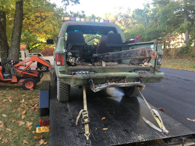 1980 Chevrolet Blazer MILITARY TOW WRECKER RAT RODS - photo 2