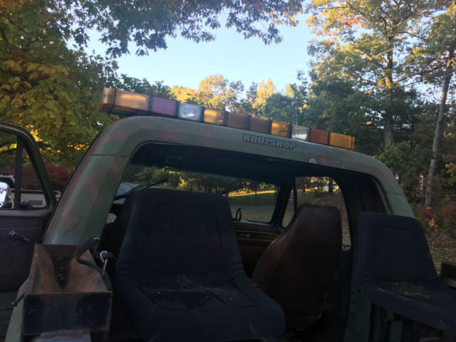1980 Chevrolet Blazer MILITARY TOW WRECKER RAT RODS - photo 5