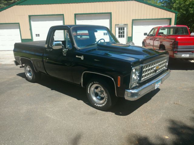 1980 Chevy Short Box 2 Wheel Updated with 350 TBI and New 700R4, Frame Off Build 1980 Chevrolet Silverado 1500