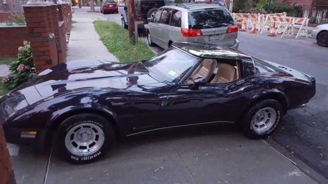 1980 corvette, black/purple 4 speed 1980 Chevrolet Corvette