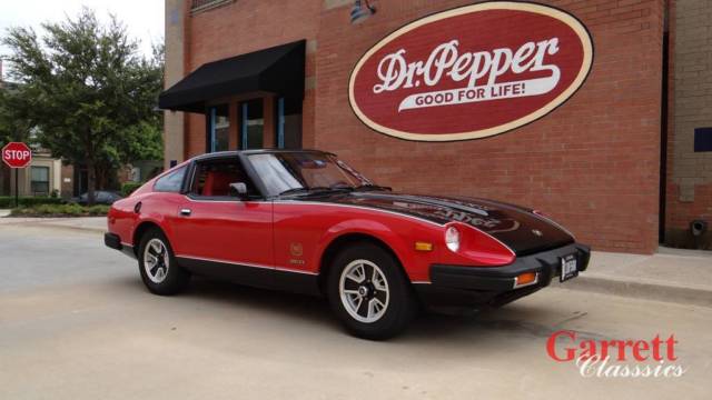 1980 Datsun 280ZX 1 of 500 Red Black 1980 Datsun Z-Series 10th Anniversary Edition