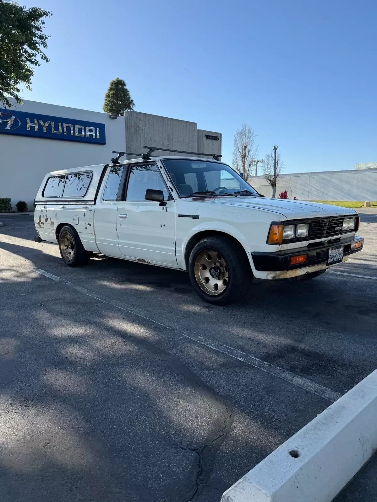 1980 Datsun 720 Pickup White 1980 Datsun 720
