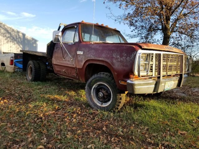 1980 Dodge Truck Power Wagon Big Block 4Spd 3/4ton Ram Mopar DUDE Hemi 74 75 78 1980 Dodge Other Pickups