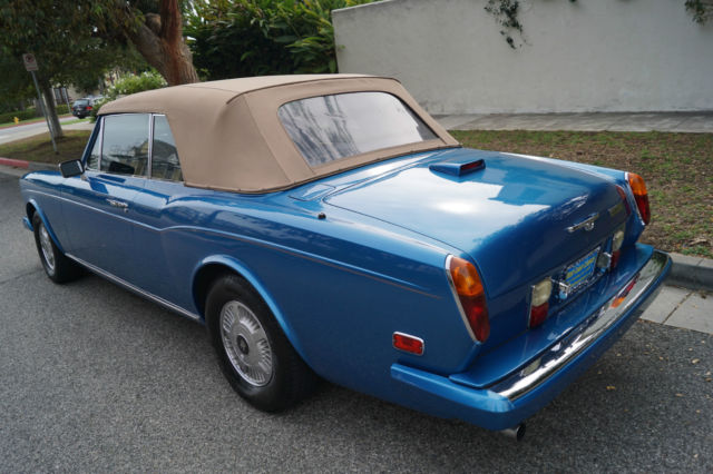 1980 Rolls-Royce Corniche LE MANS BLUE WITH DARK BLUE LEATHER - photo 10