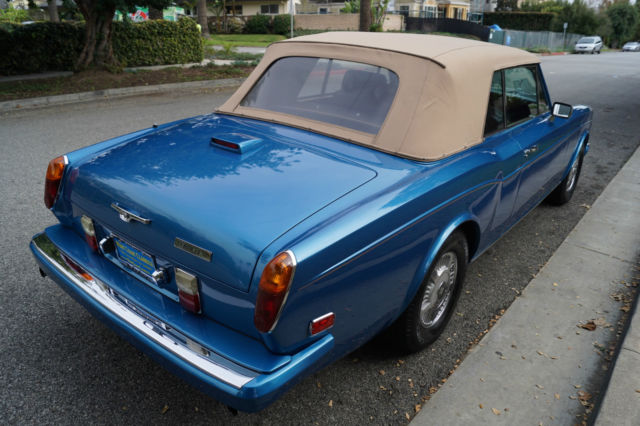 1980 Rolls-Royce Corniche LE MANS BLUE WITH DARK BLUE LEATHER - photo 12