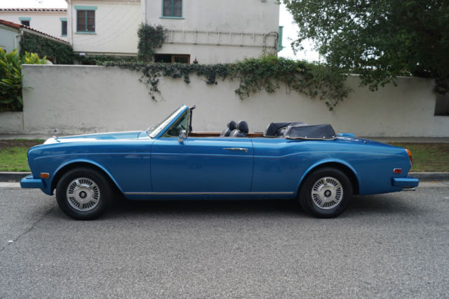 1980 Rolls-Royce Corniche LE MANS BLUE WITH DARK BLUE LEATHER - photo 2