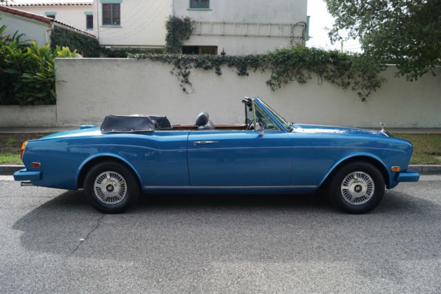 1980 Rolls-Royce Corniche LE MANS BLUE WITH DARK BLUE LEATHER - photo 3