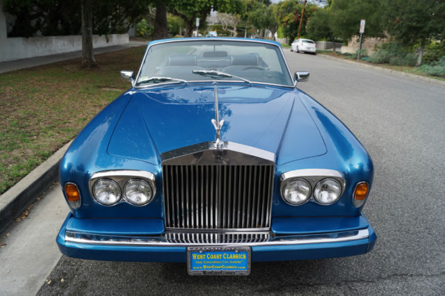 1980 Rolls-Royce Corniche LE MANS BLUE WITH DARK BLUE LEATHER - photo 7