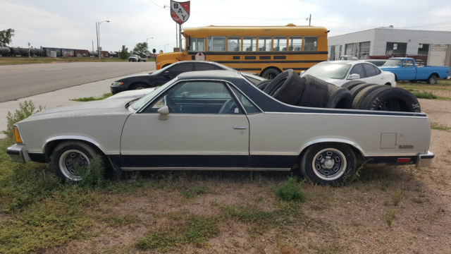 1980 El Camino Conquista Runs and Drives V8 305 2bbl 1980 Chevrolet El Camino Conquista