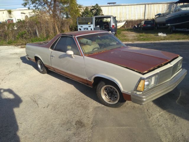 1980 El Camino most original, ready to restore, runs, drives, Florida Car 1980 Chevrolet El Camino