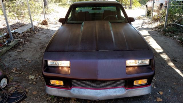 1980 El Camino with 1992 Turbo Syclone/Typhoon engine. 350-400 hp 1980 Chevrolet El Camino Camaro IROC/RS
