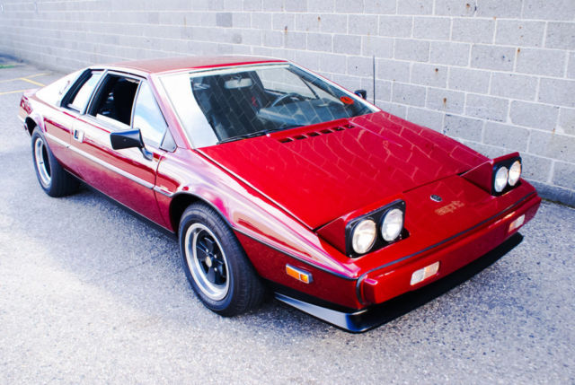 1980 Esprit S2, Euro Conversion, Great Example 1980 Lotus Esprit