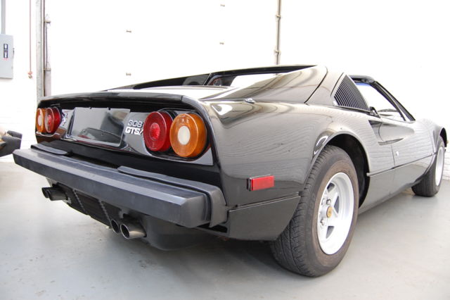 1980 Ferrari 308 Black w. Red Interior Tubi Exhaust Needs TLC - photo 3