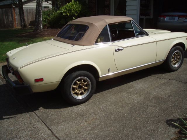 1980 Fiat spider 2000 - photo 5