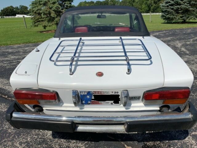 1980 Fiat 124 Spider 2000 FUEL INJECTED - photo 6