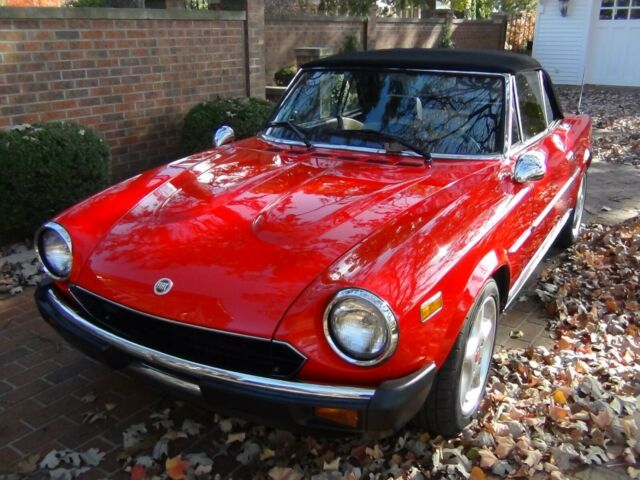 1980 Fiat Spider 2000 Excellent Throughout, 44K original mile Superb 124 Spider 1980 Fiat 124 Spider Spider 2000