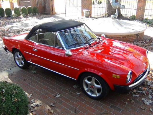 1980 Fiat 124 Spider Spider 2000 - photo 5