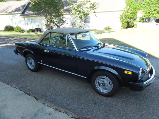 1980 Fiat 124 Spider - photo 2