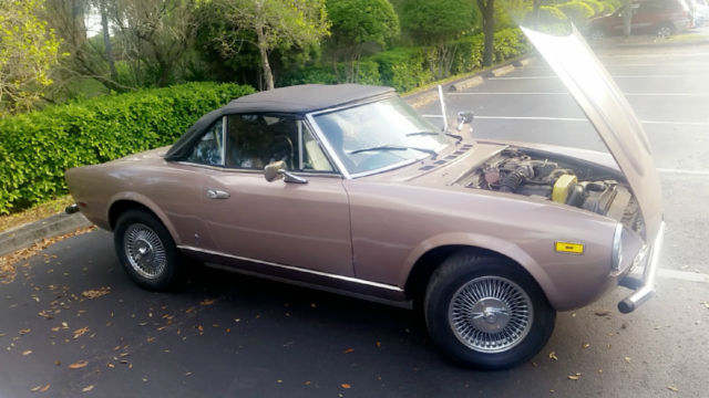 1980 Fiat Spyder 2000 1980 Fiat Other 2000