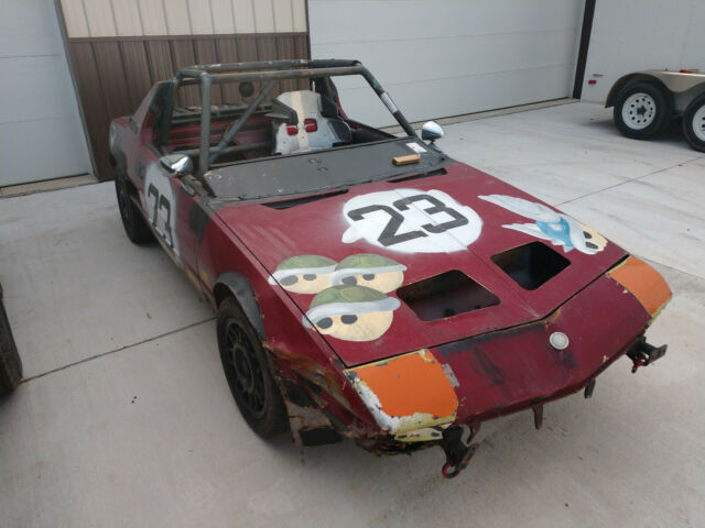 1980 Fiat X1/9 24 hours of lemons race car / chump car 1980 Fiat X-1/9