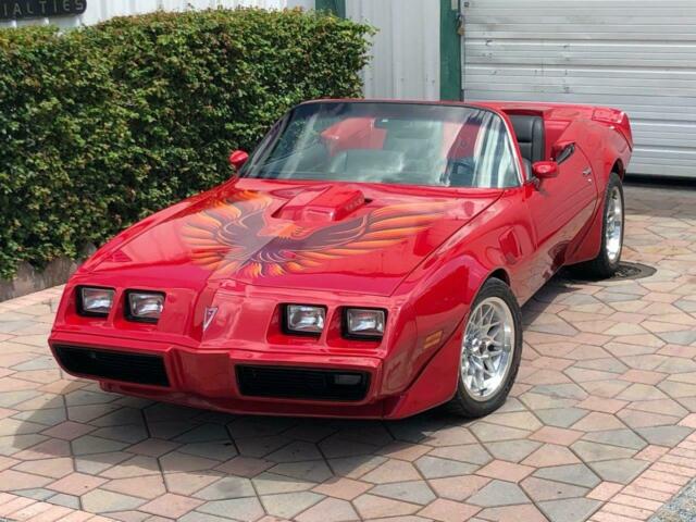 1980 Firebird Trans Am Custom Roadster 400 ci pontiac engine DETROIT SPEED 1980 Pontiac Trans Am convertible