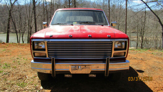 1980 Ford Bronco Red - photo 2
