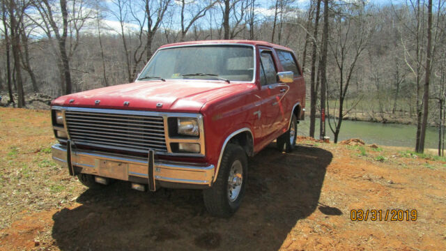 1980 Ford Bronco Red - photo 3